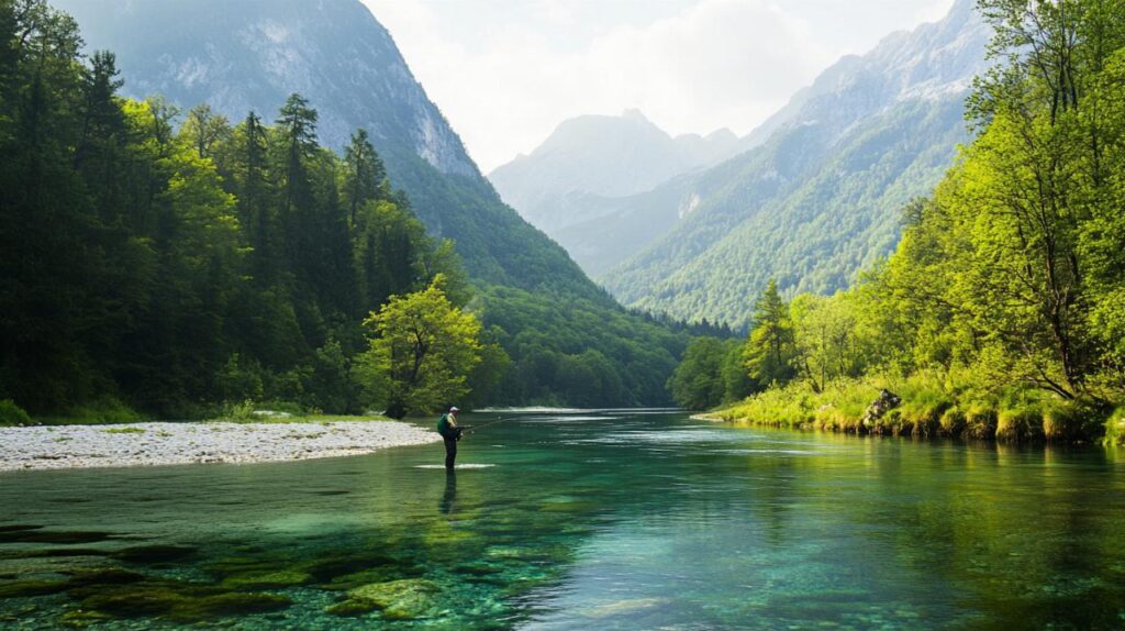 Alojamientos ideales para pescadores: vídeo pesca con mosca Eslovenia descubre los ríos más bonitos del país