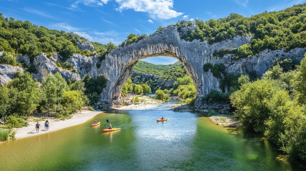 Ardèche: idea de fin de semana de 3 días alrededor de Vallon Pont d’Arc para descubrir la espeleología y los deportes extremos