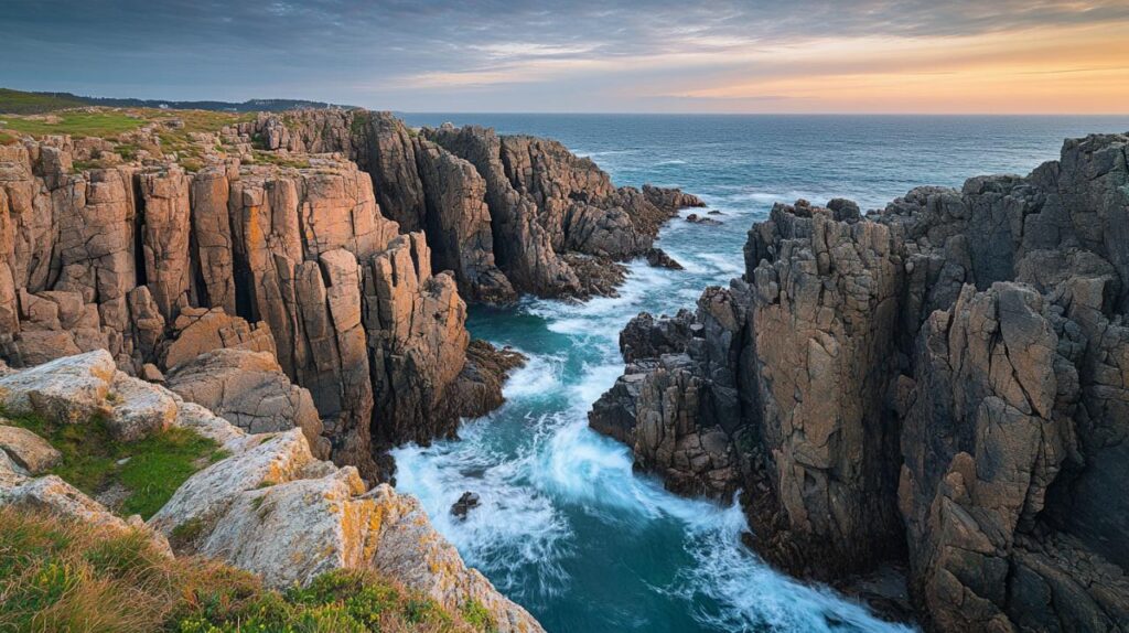 El Gouffre de Plougrescant, una vista espectacular al mar en Bretaña: folclore y tradiciones celtas en la costa bretona